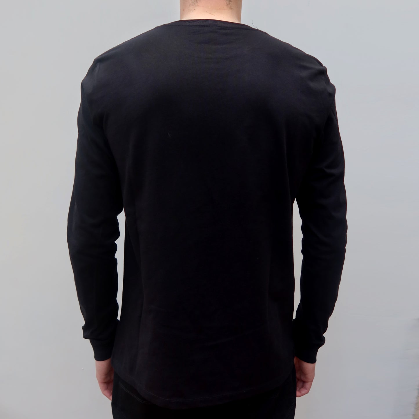 Black Heavy Long Sleeve Tee